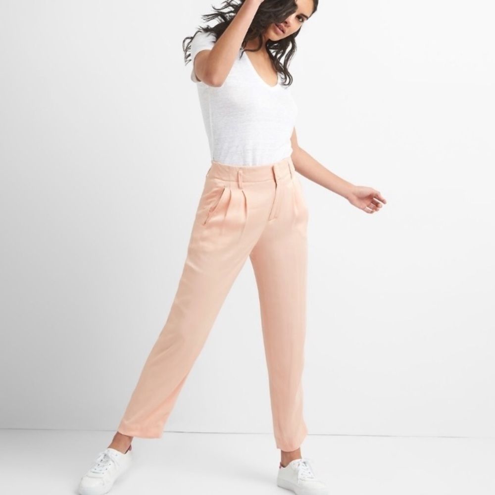 Gap high waisted slouchy trouser